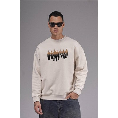 Свитшот  экрю