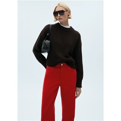 Jeans rectos tiro alto