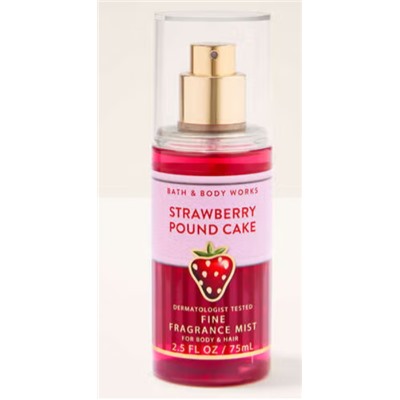 Strawberry Pound Cake