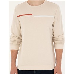 Camel Regular Fit Sweatshirt