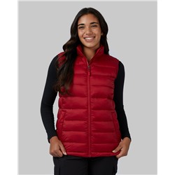 WOMEN'S LIGHTWEIGHT RECYCLED POLY-FILL PACKABLE VEST
