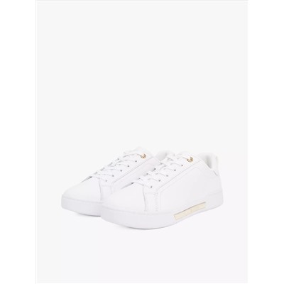 Hilfiger Logo Leather Sneaker Women