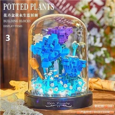 Конструктор - цветок в куполе. Светится !