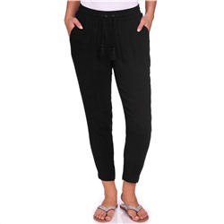 Damen Jogpants in Crepp-Optik