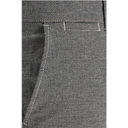 Pantalón recto Gris claro jaspeado