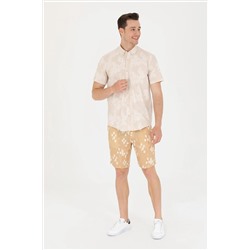 Erkek Taş Kısa Kollu Gömlek