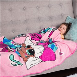Franco Kids Bedding Soft Plush Microfiber Throw, 46" x 60", LOL Surprise
