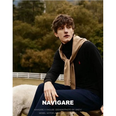 Мужской кашемировый свитер  РАЛЬ*Ф Л