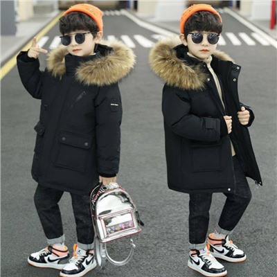 Пуховик для мальчиков. Маломерят на размер