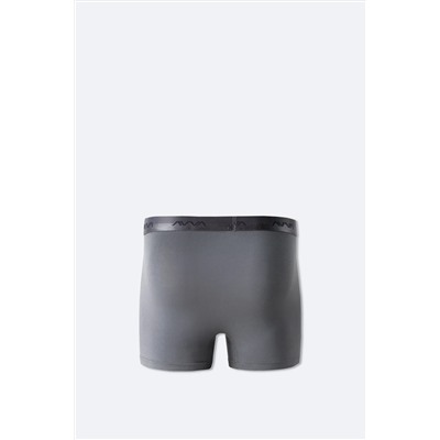 Avva Erkek Antrasit Düz Basic Soft Touch Tekli Boxer B009537