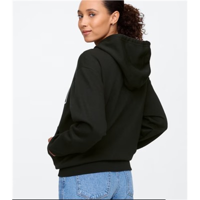Relaxed Gap Logo Zip Hoodie
