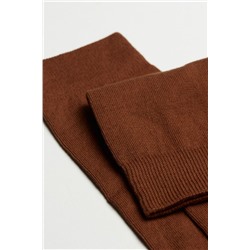 Lange Herrensocken aus Winterbaumwolle