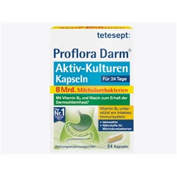 Proflora Darm Aktiv-Kulturen Kapseln 24 St, 12,8 g