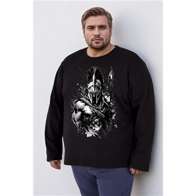 8533 футболка с дл.рукавом мужская