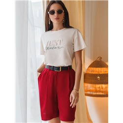 Футболка из премиального хлопка с авторским принтом