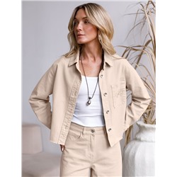 Куртка из денима с эластаном