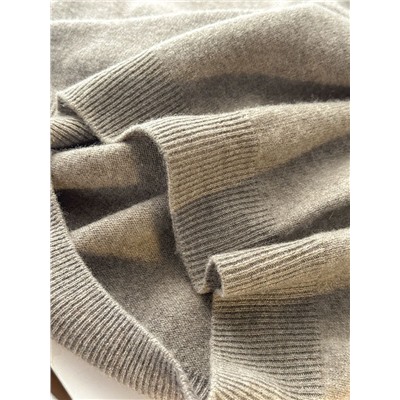 Женский базовый мягкий шерстяной пуловер  КО*С