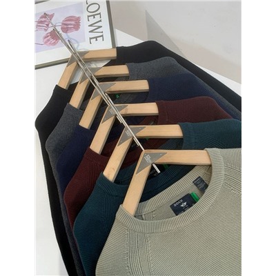 Мужской вязаный хлопковый пуловер  Docker*s