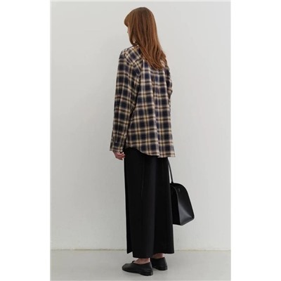 Женская рубашка в клетку