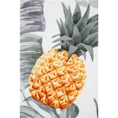 Постельное белье С листьями ананасы полисатин, наволочки 70х70см