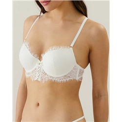 Sujetador push-up de encaje
