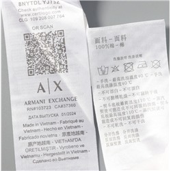 Женская хлопковая футболка  ARMAN*I EXCHANGE ОРИГИНАЛ!