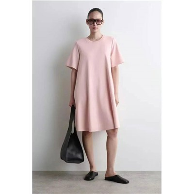 Свободное хлопковое платье 2 цвета КО*С