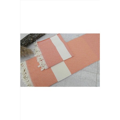 Fabric Box %100 Doğal Pamuk Elmas Peştemal Banyo Havlusu Türk Havlusu Hamam Plaj Havlusu