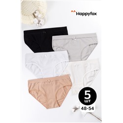 Женские трусы-слипы 5шт. Happyfox