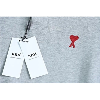 Хлопковая базовая рубашка-поло, модель унисекс АМ*И