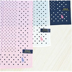 Хлопковый платок с принтом в горошек РАЛЬ*Ф Л