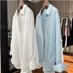 Женская льняная рубашка