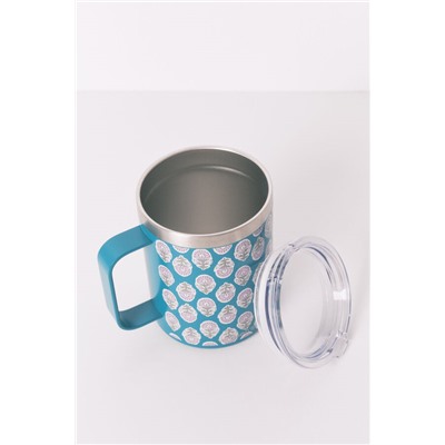 Taza térmica estampada verde