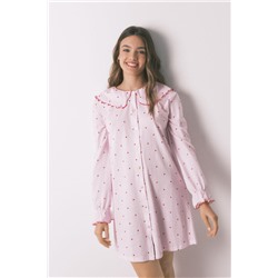 Camisón algodón cuello bobo