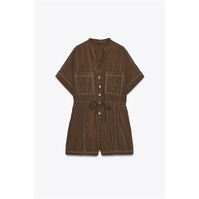 MONO CORTO PESPUNTES