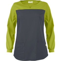 Butter-Soft Scrubs by UA™ Long Sleeve Top w/ Yoke