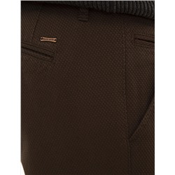 Kahverengi Slim Fit Kanvas Pantolon