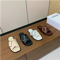 Женские шлепки ЛОЕВ*Е 💛 (натуральная кожа)