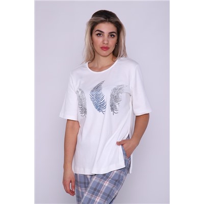 Футболка женская белая 97