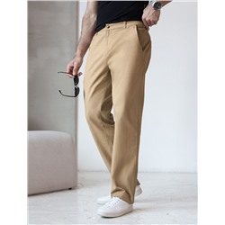 Брюки-чиносы из эластичного твилла