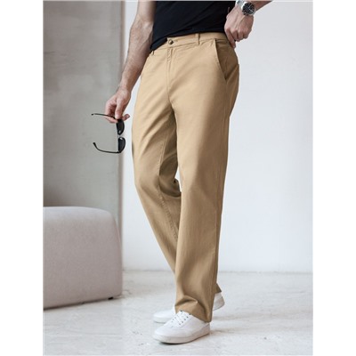 Брюки-чиносы из эластичного твилла