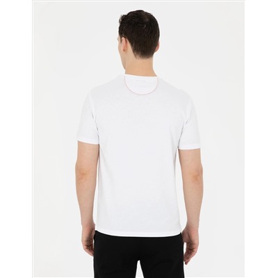 Beyaz Slim Fit Tişört