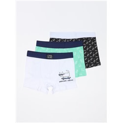 3-PACK OF PRINTED BOXERS