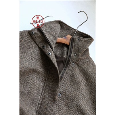 Женская куртка из смесовой шерсти в ретро стиле  ZAR*A