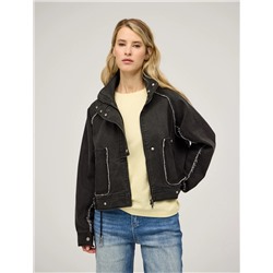 Серая Куртка "Гранж"