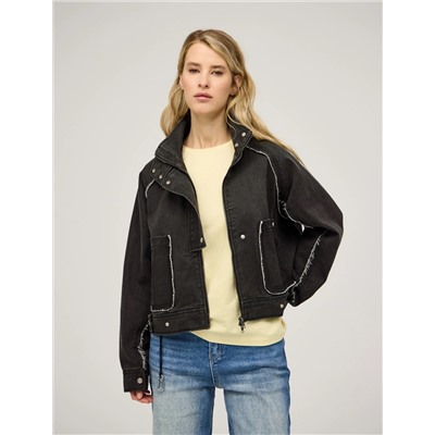 Серая Куртка "Гранж"