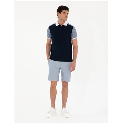 Lacivert Slim Fit Tişört