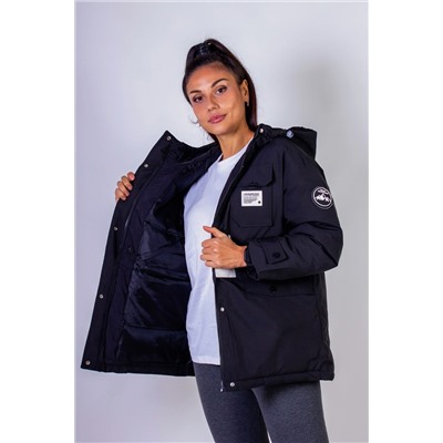 Парка с капюшоном Евро-зима, демисезон арт.82228