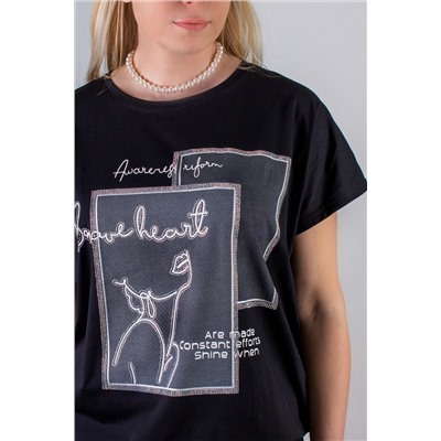 Нарядная футболка на кулиске арт.А2006