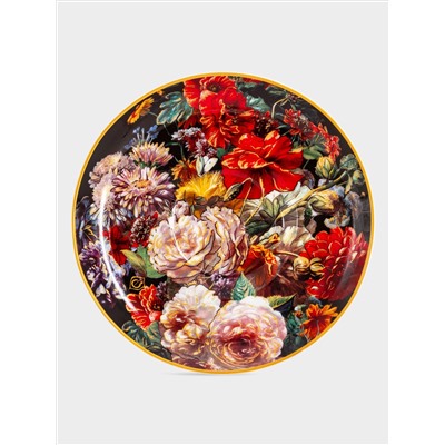 Чашка с блюдцем, 250 мл, Натюрморт с маками, Х. Рейкерс